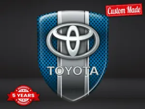 Toyota Adesivi Vetri Auto Personalizzati Chic Max Pro Durevoli